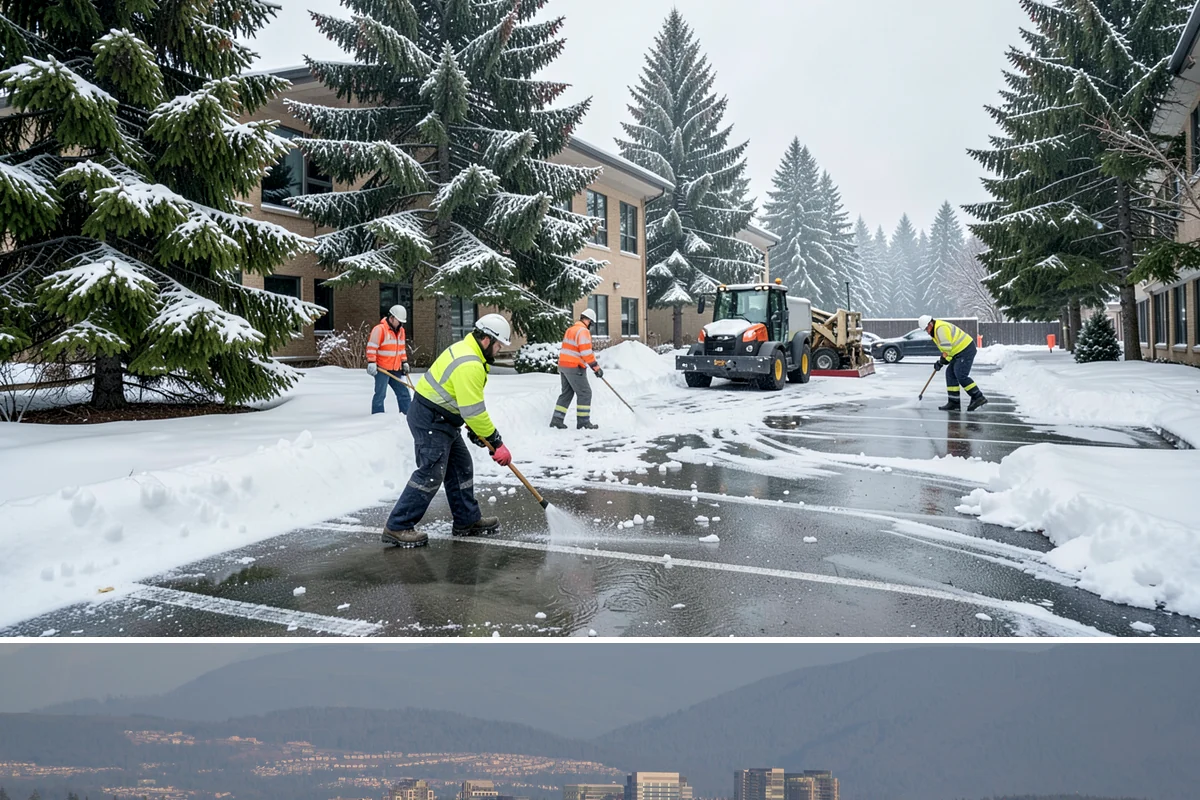 Wet Snow Removal in Medina, King County, WA - Wet snow events are common from late November through February whenever lowland temperatures hover right around the freezing mark...