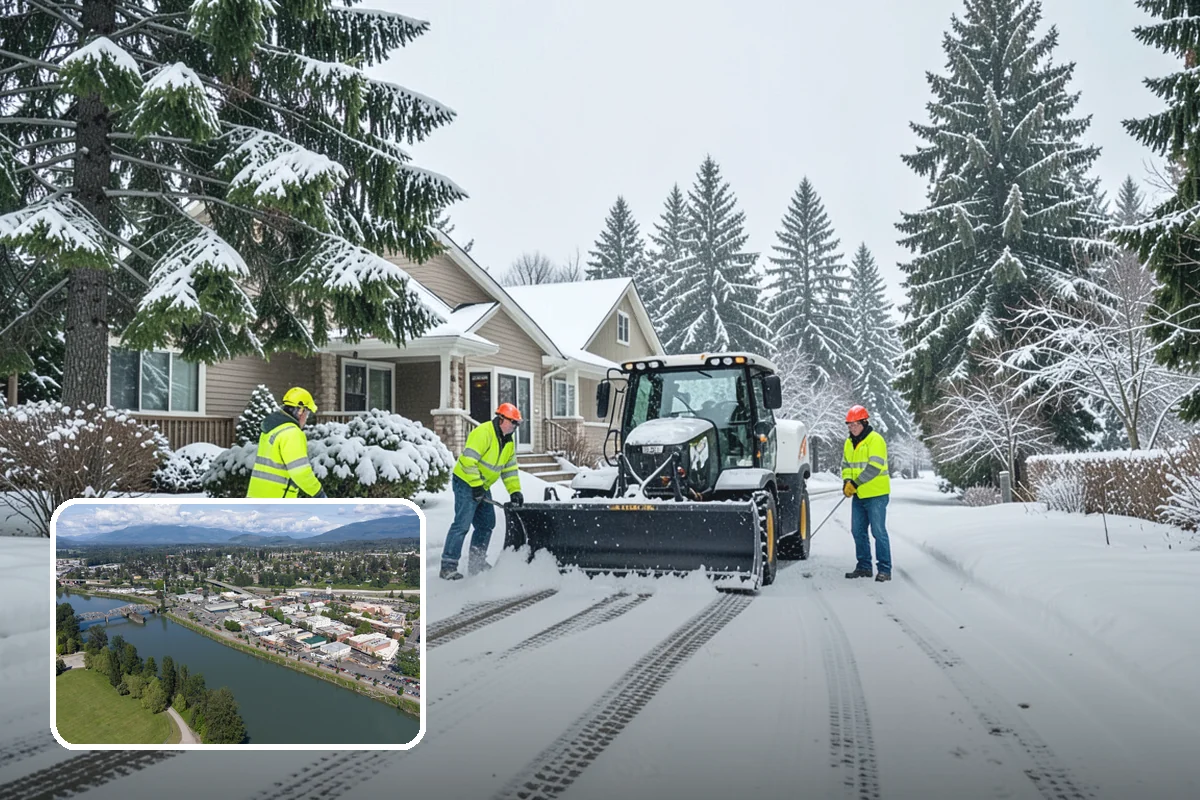 Wet Snow Removal in Mount Vernon, Skagit County, WA - Equipment tuned for the dense, water-heavy snow our region actually gets