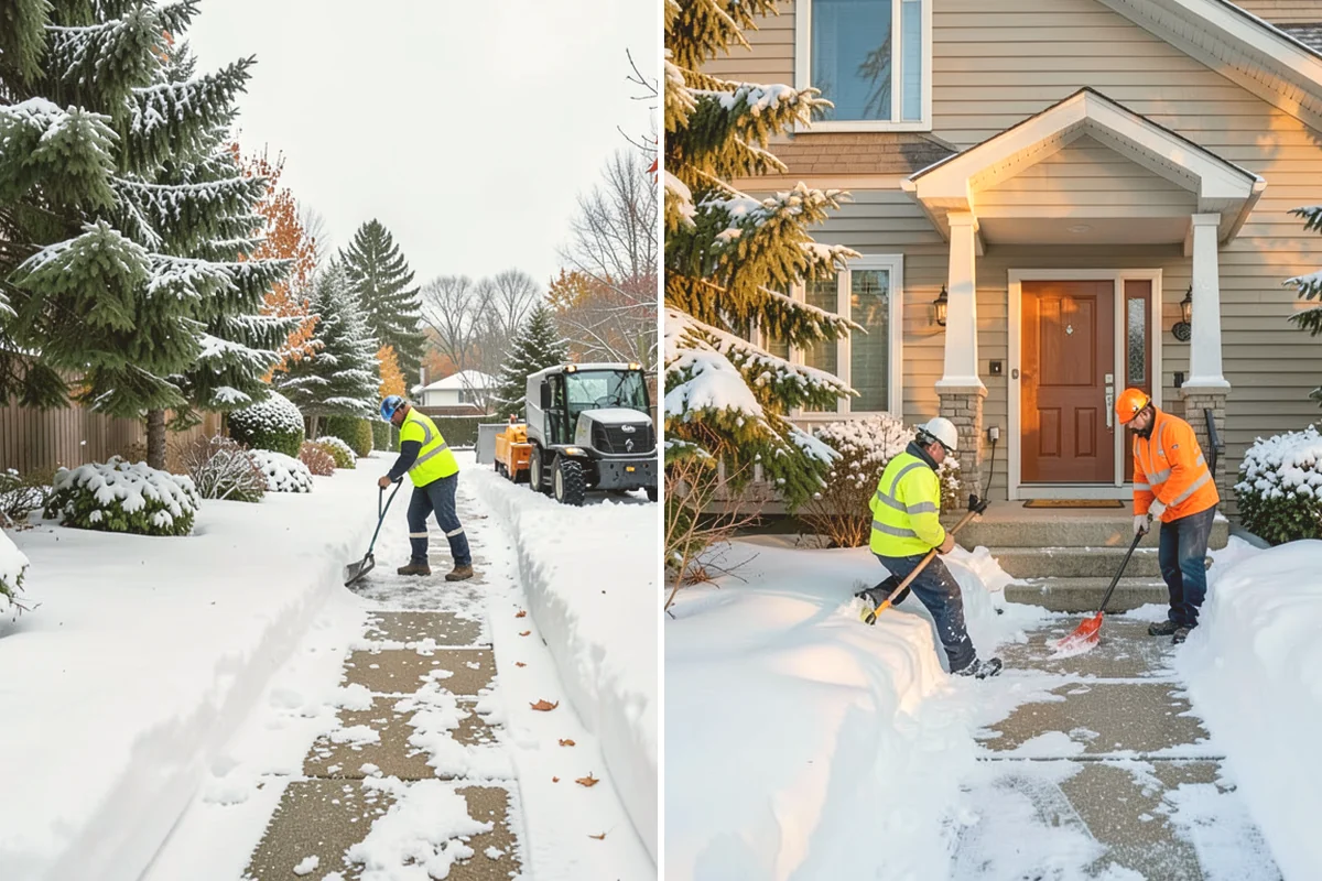 Wet Snow Removal in Mount Vernon, Skagit County, WA - Assess snow moisture content and depth on arrival