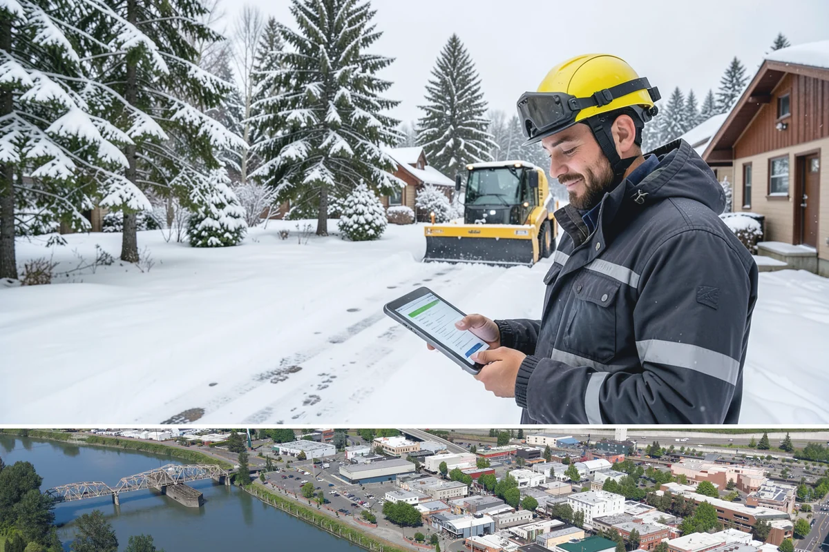 Wet Snow Removal in Mount Vernon, Skagit County, WA - Wet snow events are common from late November through February whenever lowland temperatures hover right around the freezing mark...