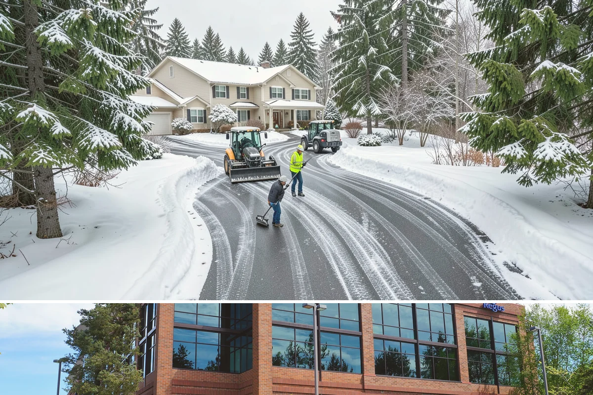 Wet Snow Removal in Mountlake Terrace, Snohomish County, WA - Wet snow events are common from late November through February whenever lowland temperatures hover right around the freezing mark...