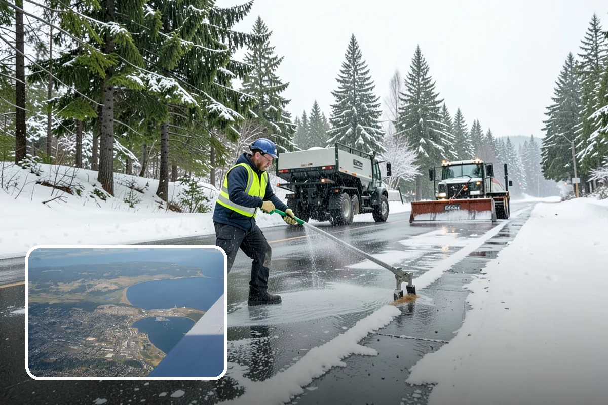 Wet Snow Removal in Oak Harbor, Island County, WA - Equipment tuned for the dense, water-heavy snow our region actually gets