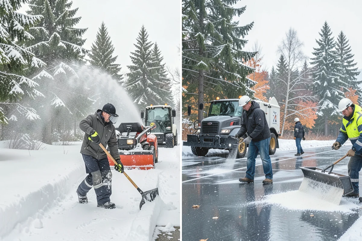 Wet Snow Removal in Ruston, Pierce County, WA - Assess snow moisture content and depth on arrival
