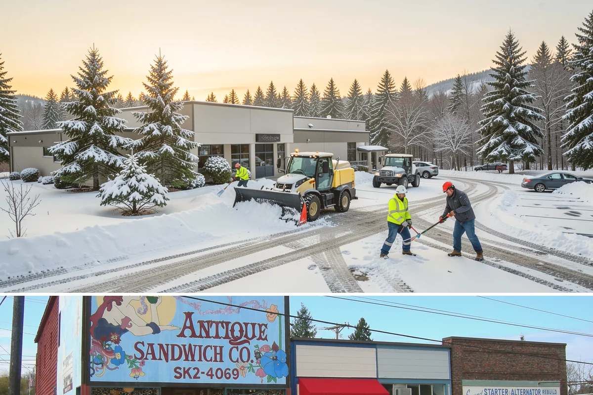 Wet Snow Removal in Ruston, Pierce County, WA - Wet snow events are common from late November through February whenever lowland temperatures hover right around the freezing mark...