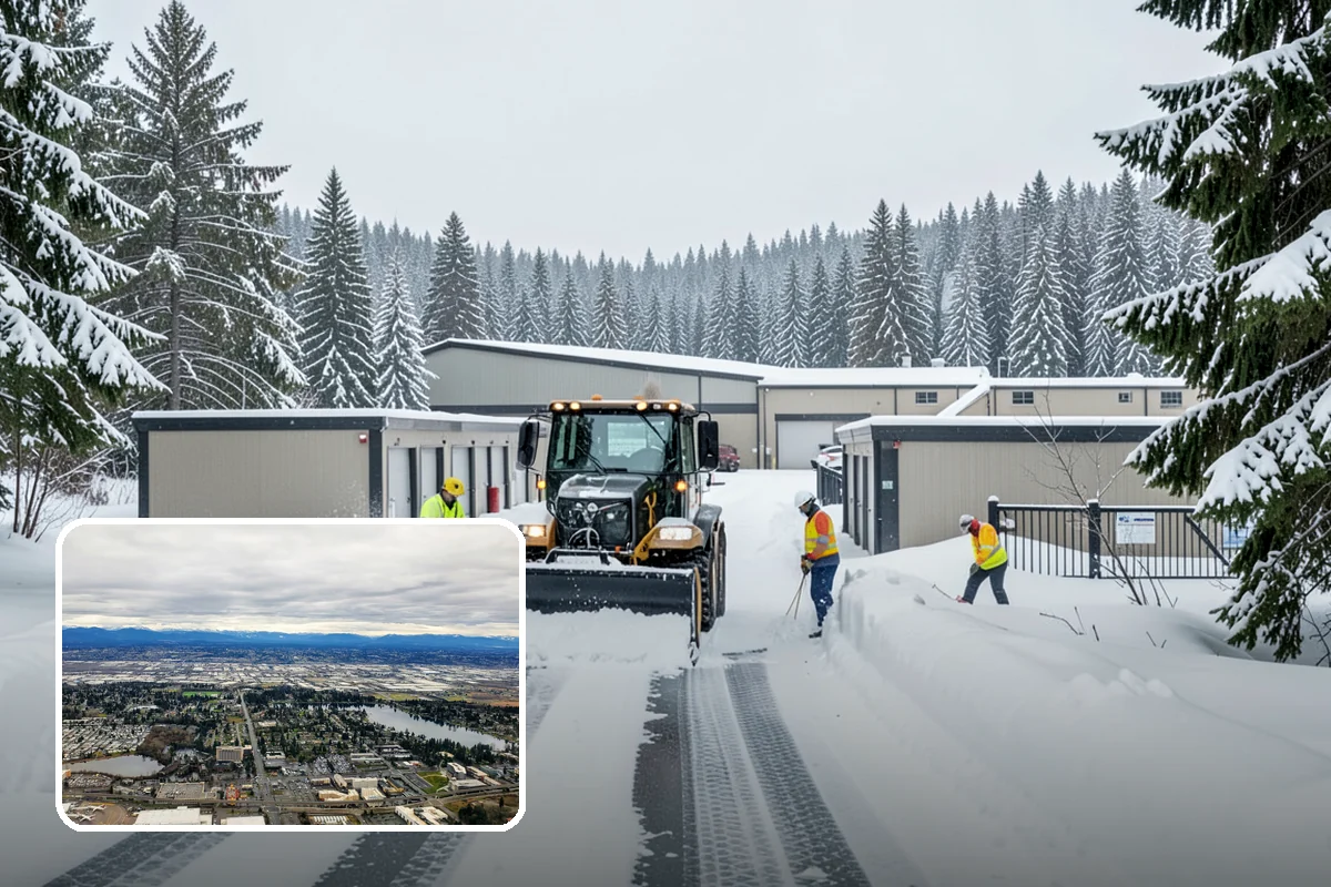 Wet Snow Removal in SeaTac, King County, WA - Equipment tuned for the dense, water-heavy snow our region actually gets