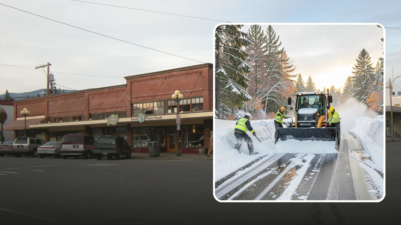 Wet Snow Removal in Sedro-Woolley, Skagit County, WA - We clear the heavy, water-laden snow typical of Western Washington before it compacts into stubborn ice.