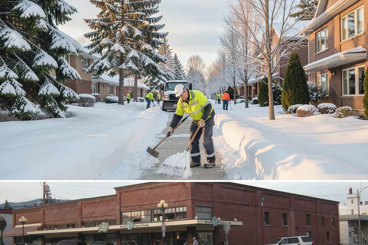 Wet Snow Removal in Sedro-Woolley, Skagit County, WA - Wet snow events are common from late November through February whenever lowland temperatures hover right around the freezing mark...