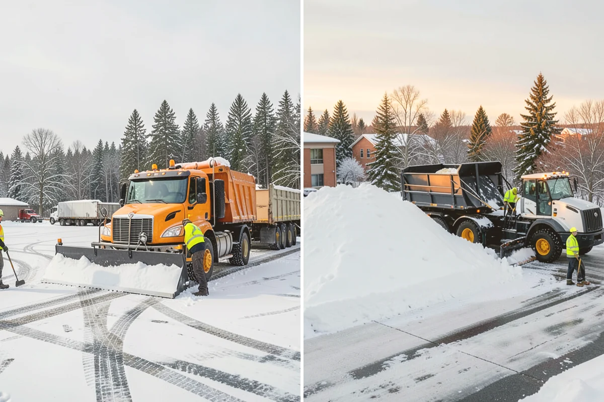 Wet Snow Removal in Snohomish, Snohomish County, WA - Assess snow moisture content and depth on arrival