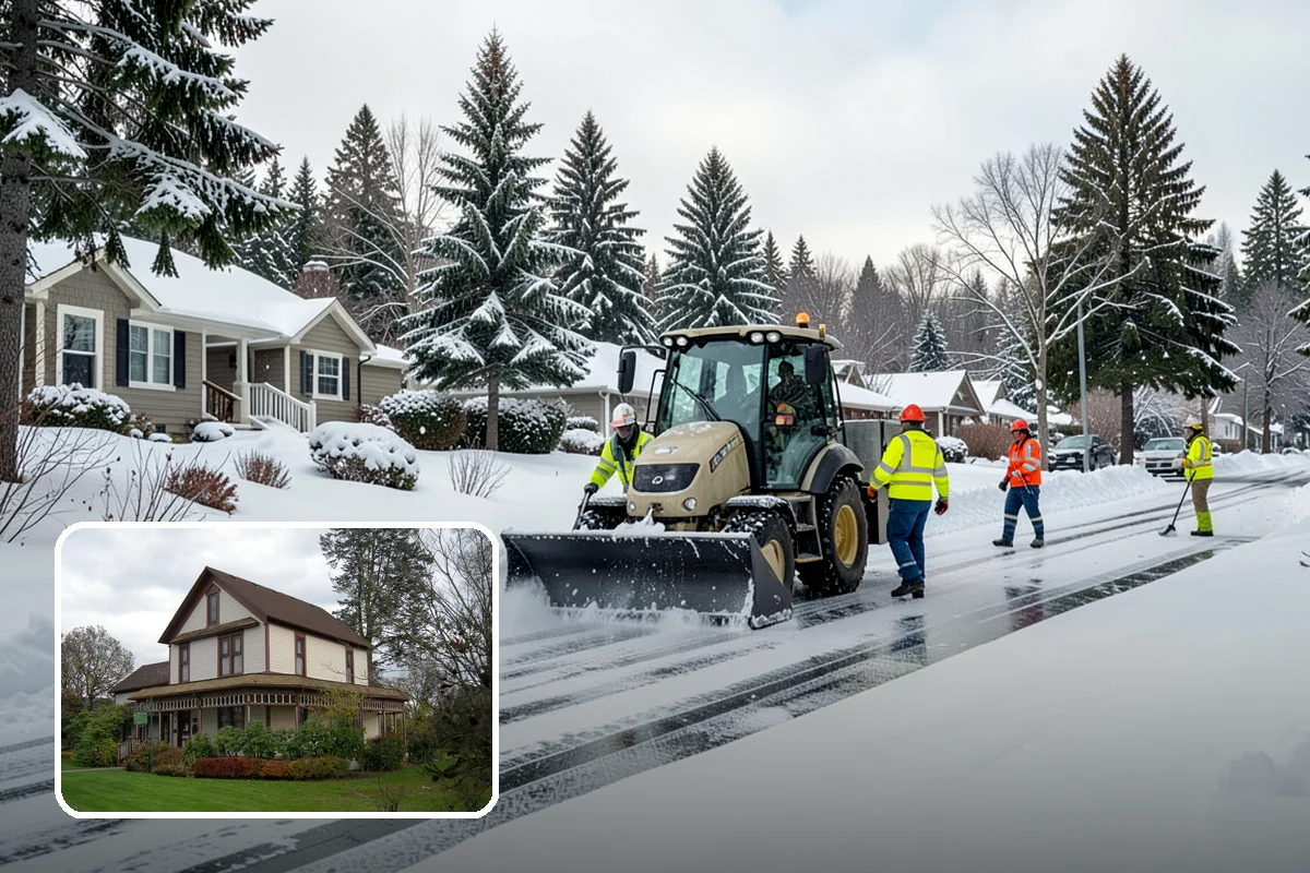 Wet Snow Removal in Sumner, Pierce County, WA - Equipment tuned for the dense, water-heavy snow our region actually gets
