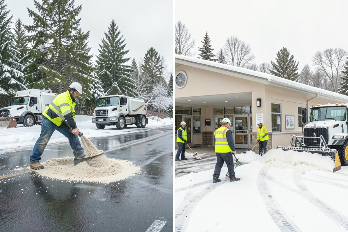 Wet Snow Removal in Tacoma, Pierce County, WA - Assess snow moisture content and depth on arrival