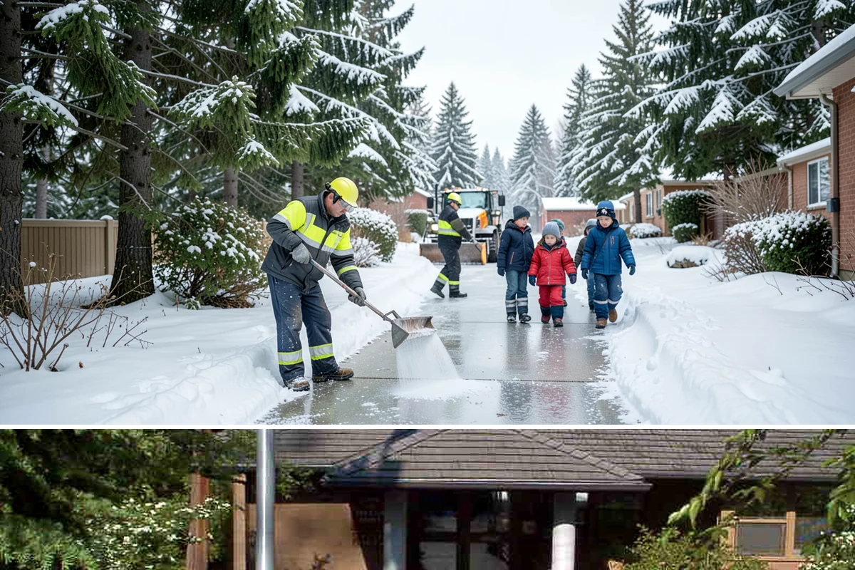 Wet Snow Removal in Yarrow Point, King County, WA - Wet snow events are common from late November through February whenever lowland temperatures hover right around the freezing mark...