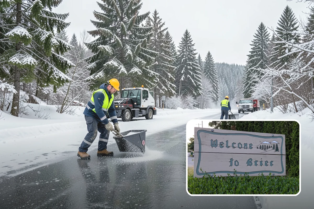 Wheelchair Access Clearing in Brier, Snohomish County, WA - Maintains a continuous, unbroken accessible route