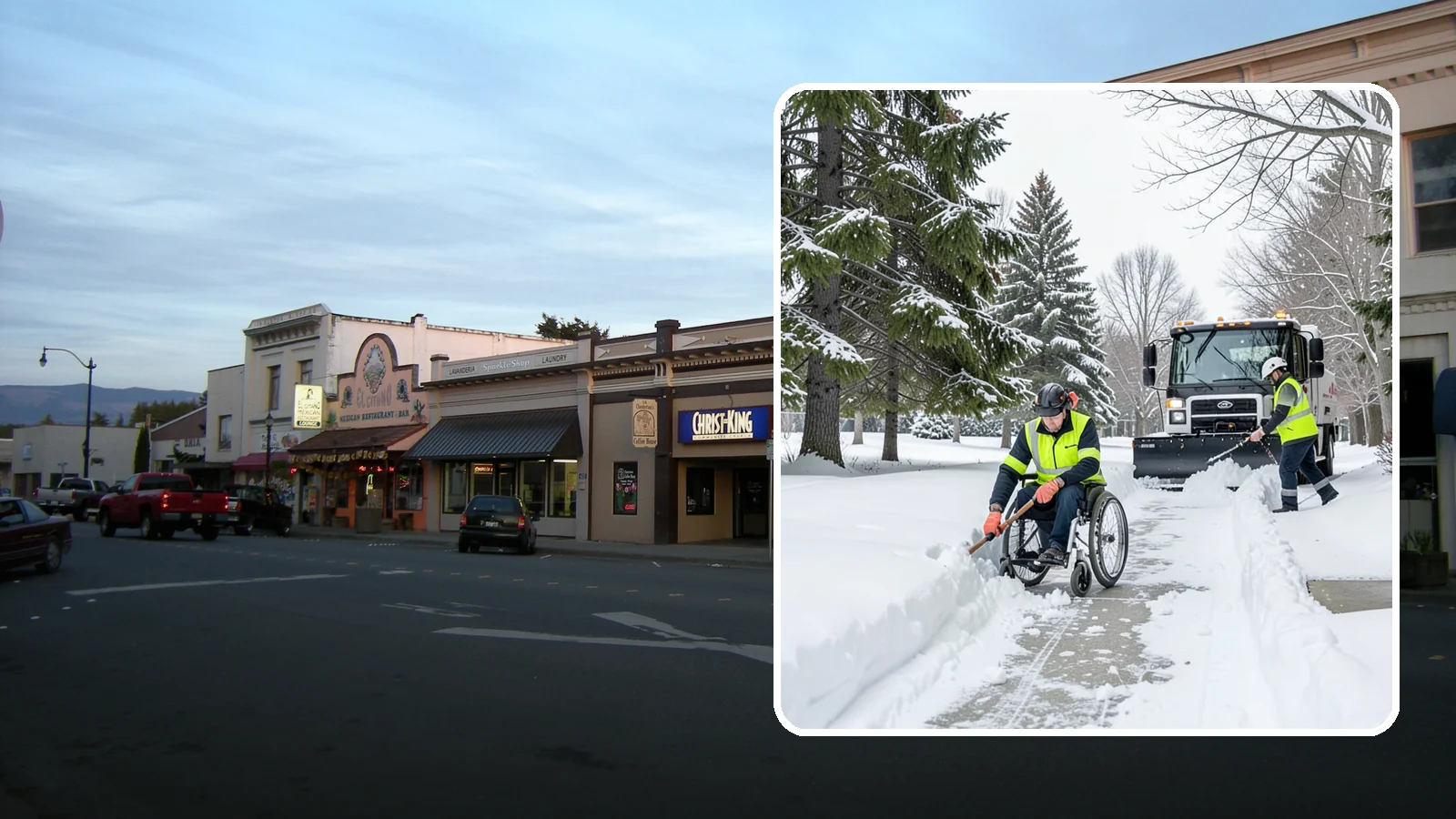 Wheelchair Access Clearing in Burlington, Skagit County, WA - We clear the complete wheelchair-accessible route so mobility-device users can move safely across the property.