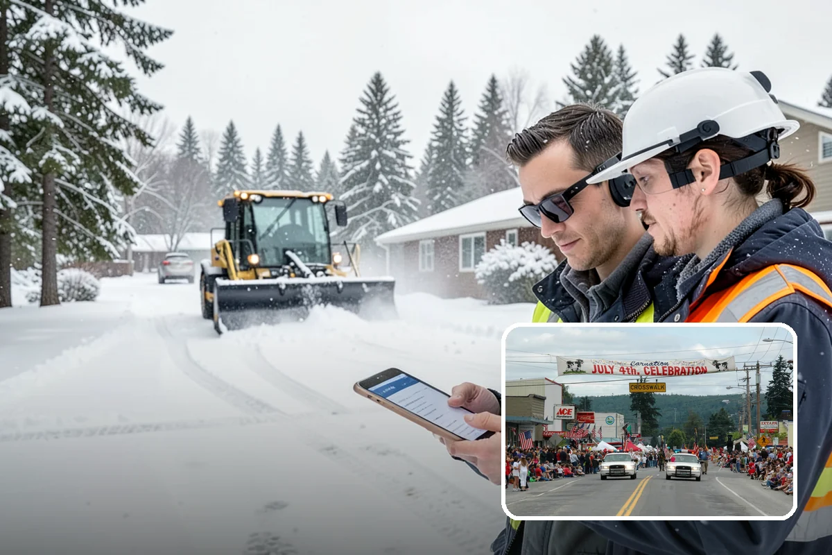 Wheelchair Access Clearing in Carnation, King County, WA - Maintains a continuous, unbroken accessible route