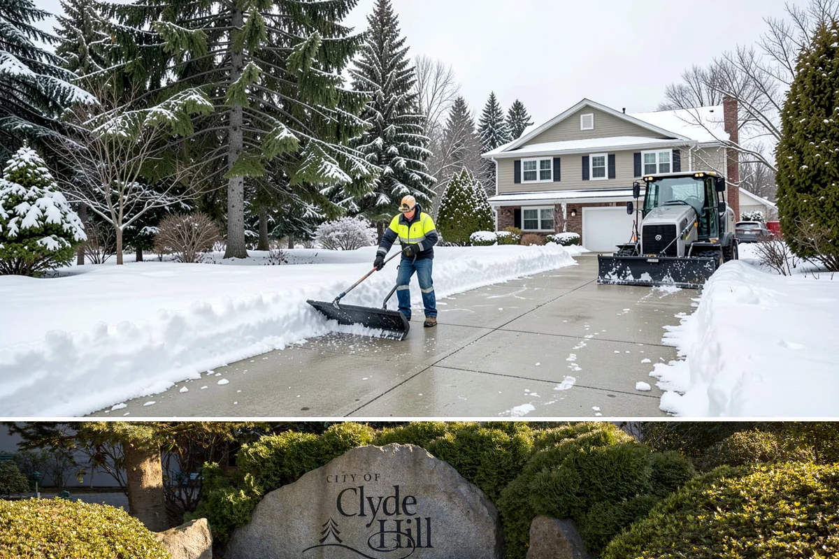 Wheelchair Access Clearing in Clyde Hill, King County, WA - Wheelchair access clearing must be maintained all season, with fast response whenever any part of the route becomes impassable.