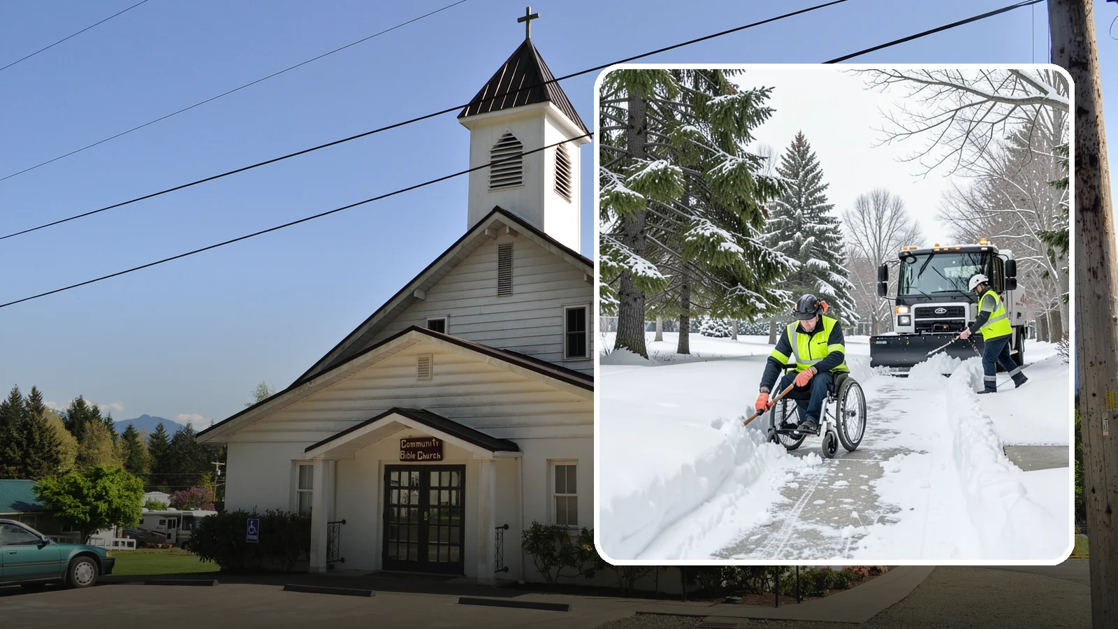 Wheelchair Access Clearing in Concrete, Skagit County, WA - We clear the complete wheelchair-accessible route so mobility-device users can move safely across the property.