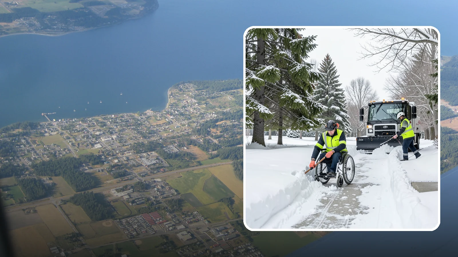 Wheelchair Access Clearing in Coupeville, Island County, WA - We clear the complete wheelchair-accessible route so mobility-device users can move safely across the property.
