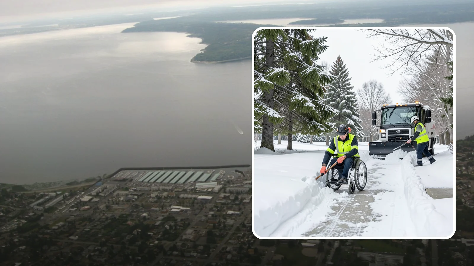 Wheelchair Access Clearing in Des Moines, King County, WA - We clear the complete wheelchair-accessible route so mobility-device users can move safely across the property.