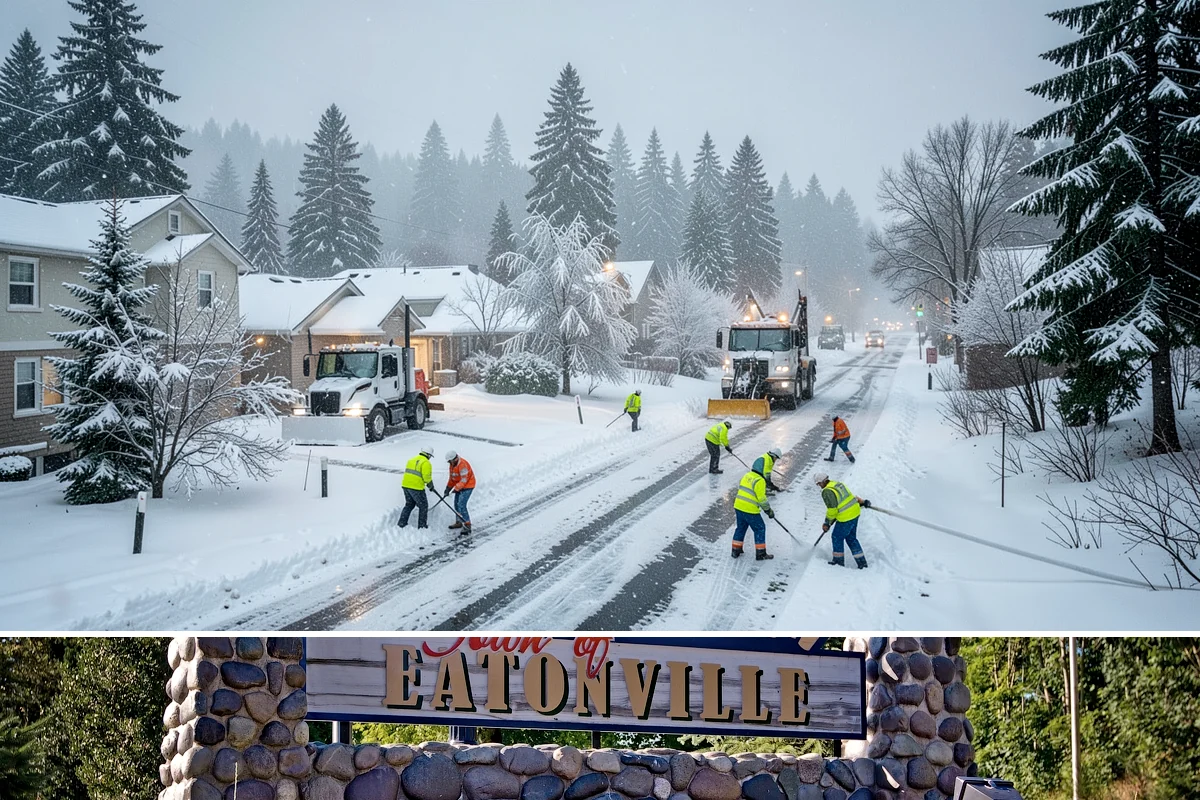 Wheelchair Access Clearing in Eatonville, Pierce County, WA - Wheelchair access clearing must be maintained all season, with fast response whenever any part of the route becomes impassable.