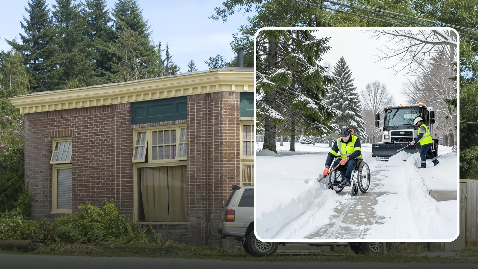 Wheelchair Access Clearing in Hamilton, Skagit County, WA - We clear the complete wheelchair-accessible route so mobility-device users can move safely across the property.