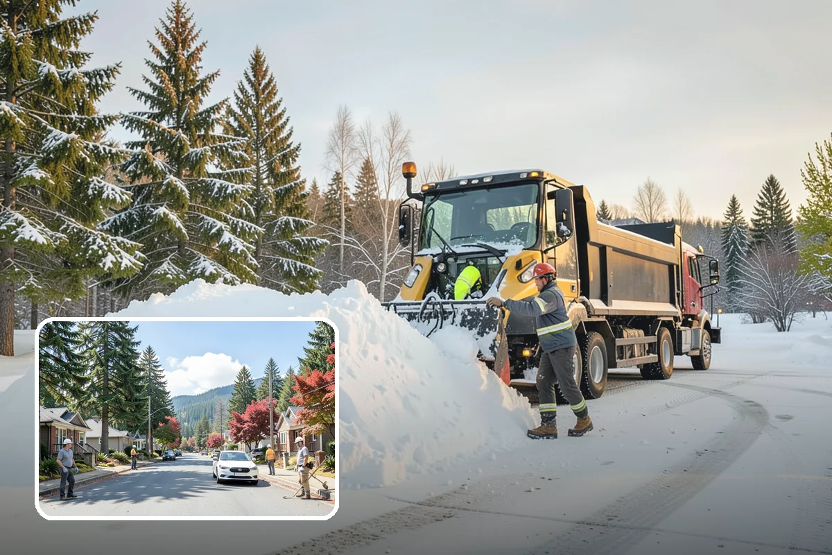 Wheelchair Access Clearing in Hunts Point, King County, WA - Maintains a continuous, unbroken accessible route