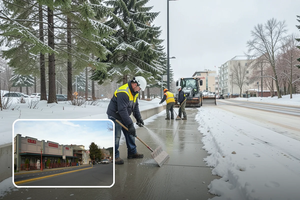 Wheelchair Access Clearing in Issaquah, King County, WA - Maintains a continuous, unbroken accessible route