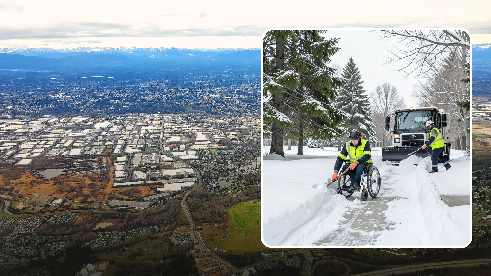 Wheelchair Access Clearing in Kent, King County, WA - We clear the complete wheelchair-accessible route so mobility-device users can move safely across the property.