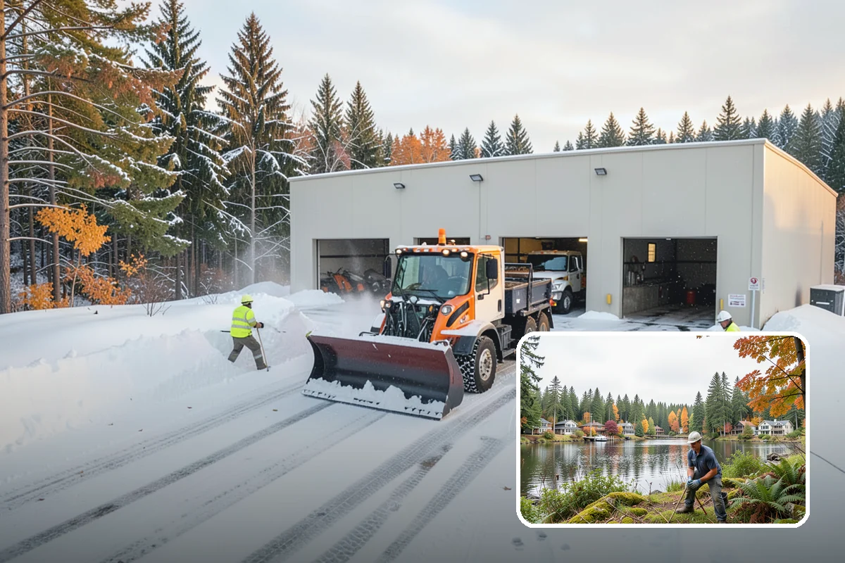 Wheelchair Access Clearing in La Conner, Skagit County, WA - Maintains a continuous, unbroken accessible route