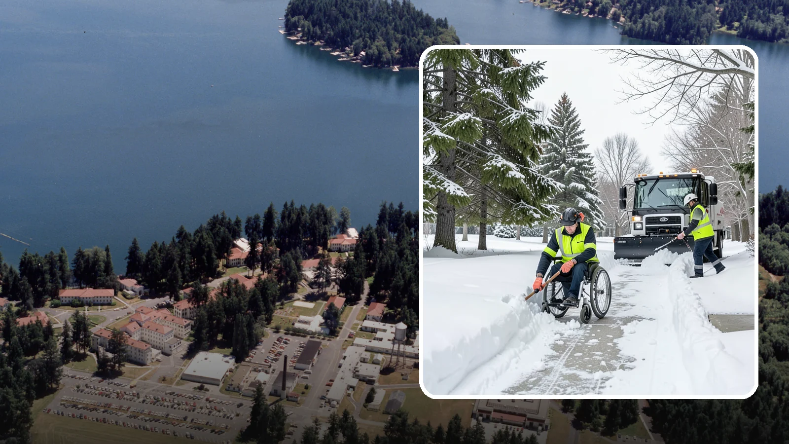 Wheelchair Access Clearing in Lakewood, Pierce County, WA - We clear the complete wheelchair-accessible route so mobility-device users can move safely across the property.