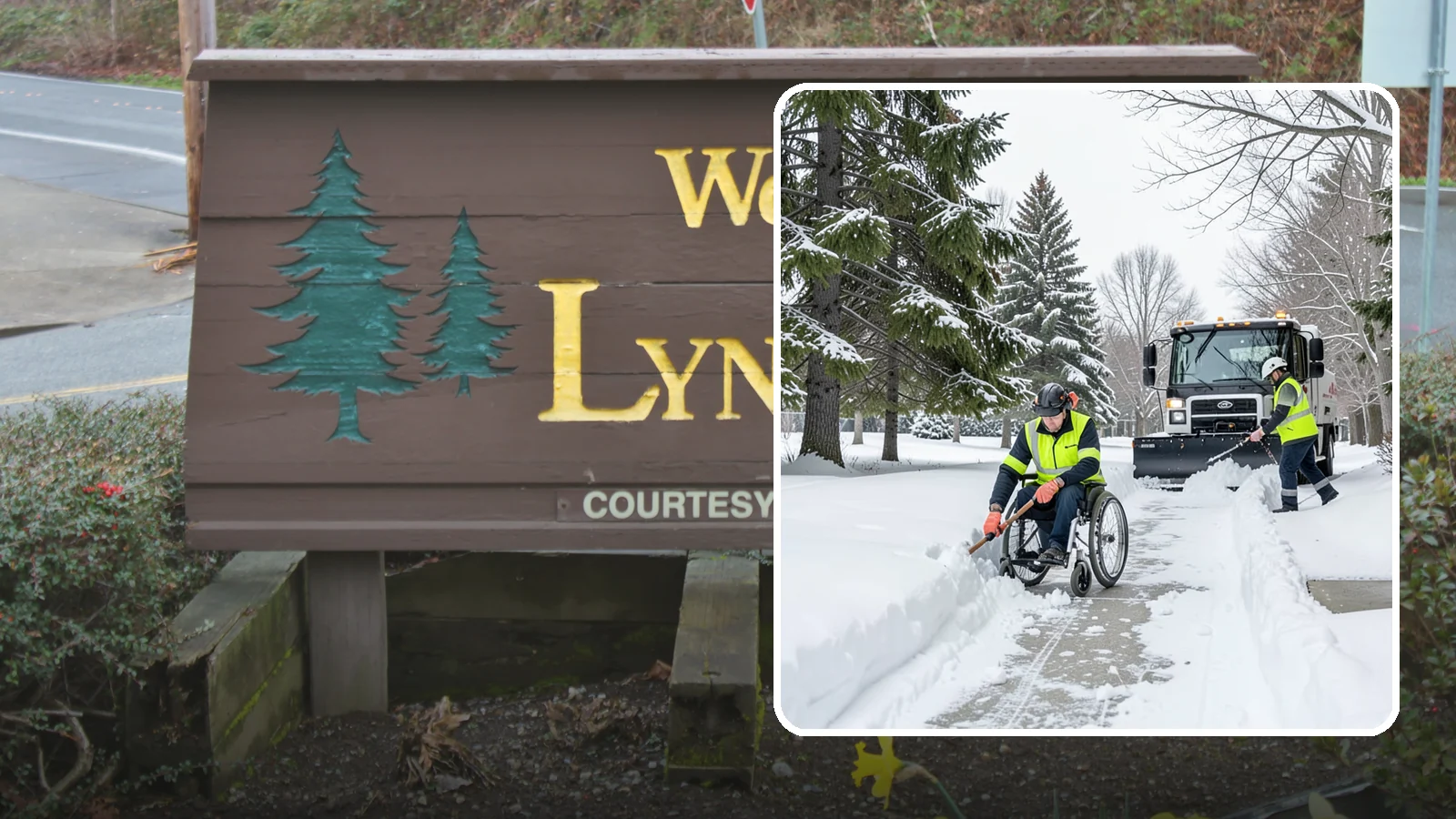 Wheelchair Access Clearing in Lynnwood, Snohomish County, WA - We clear the complete wheelchair-accessible route so mobility-device users can move safely across the property.