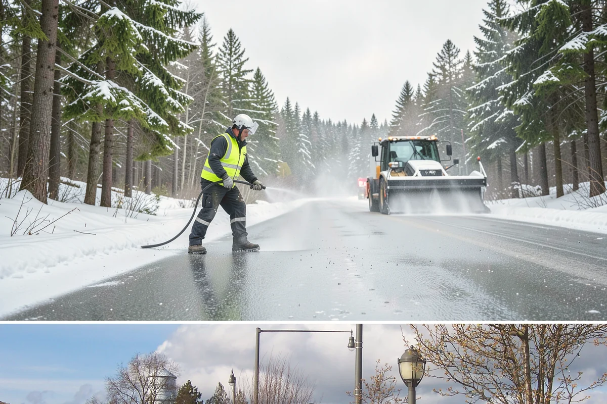 Wheelchair Access Clearing in Marysville, Snohomish County, WA - Wheelchair access clearing must be maintained all season, with fast response whenever any part of the route becomes impassable.