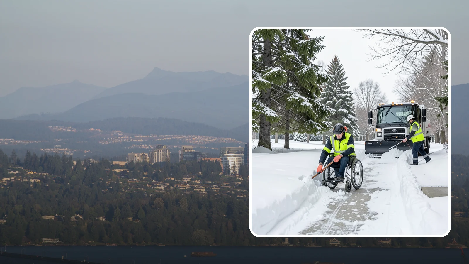 Wheelchair Access Clearing in Medina, King County, WA - We clear the complete wheelchair-accessible route so mobility-device users can move safely across the property.