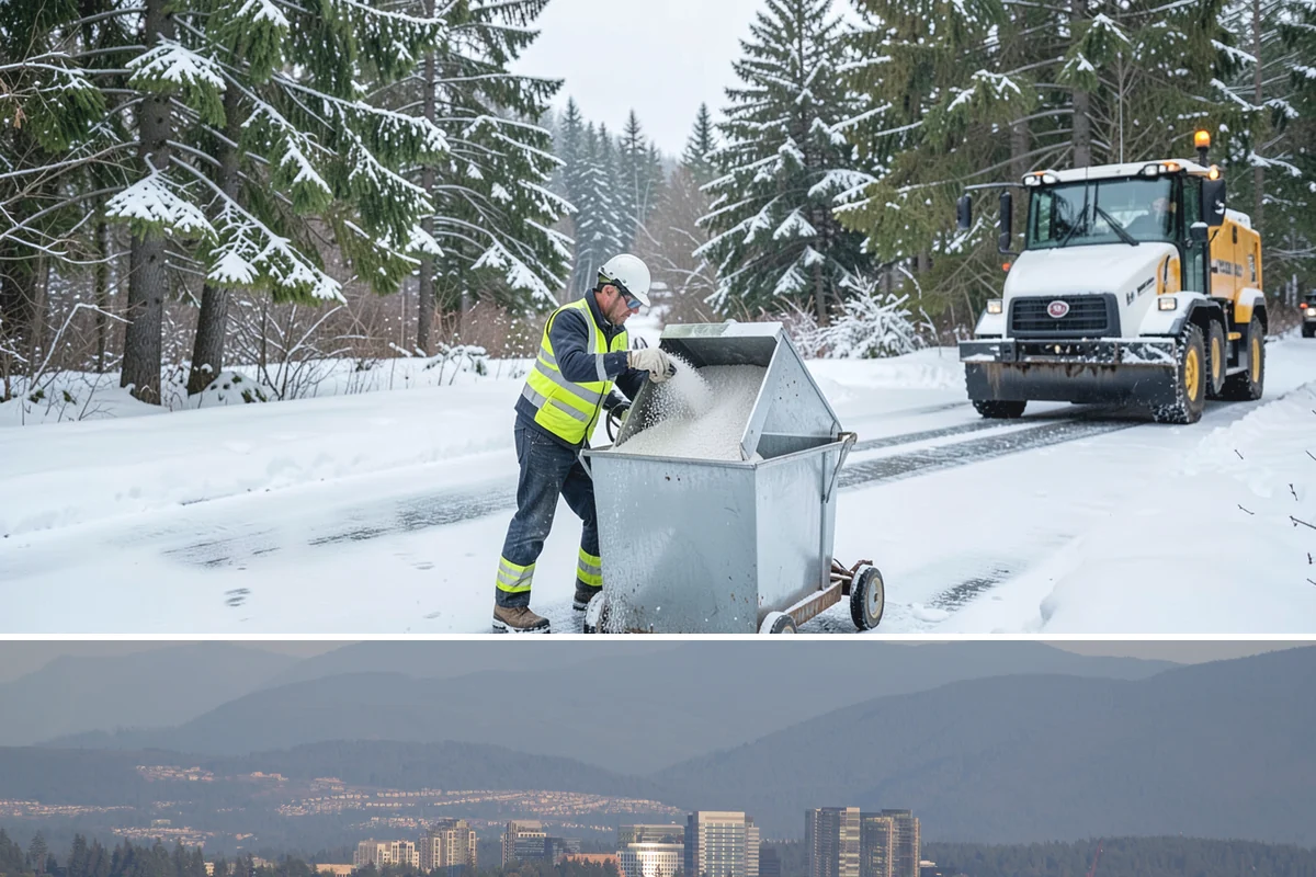 Wheelchair Access Clearing in Medina, King County, WA - Wheelchair access clearing must be maintained all season, with fast response whenever any part of the route becomes impassable.