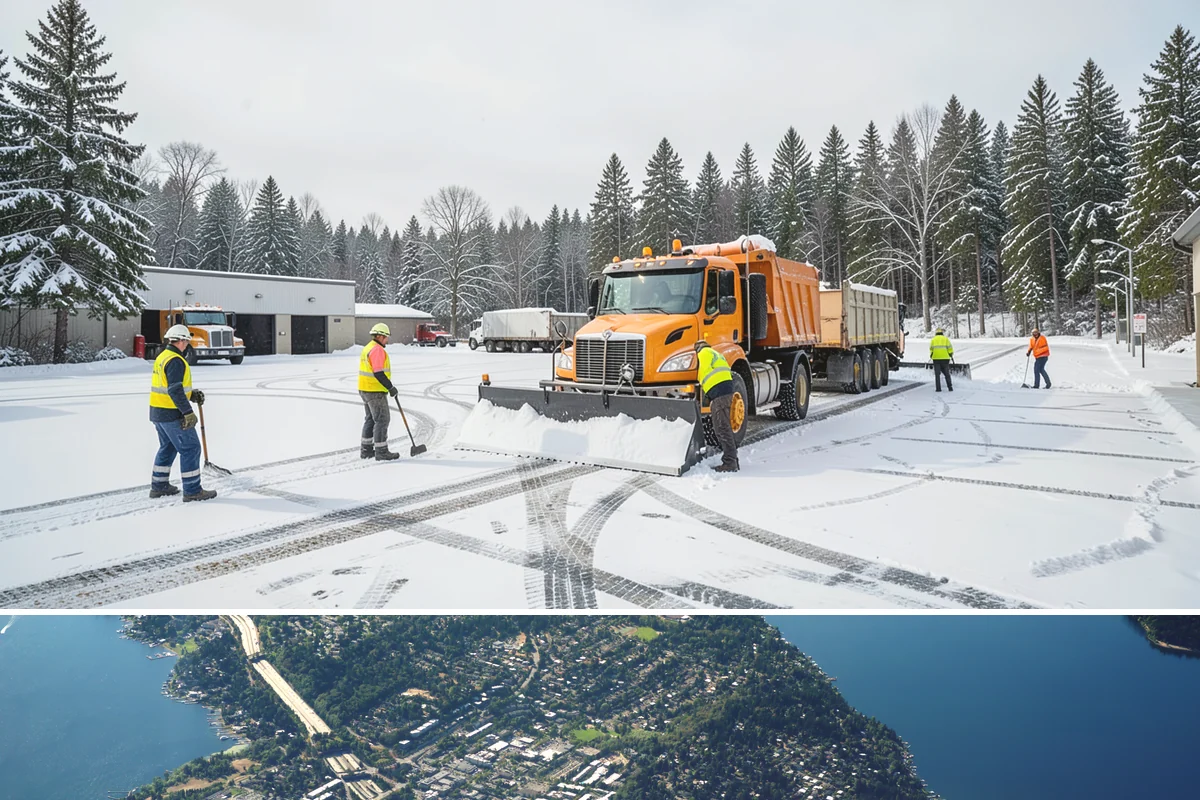 Wheelchair Access Clearing in Mercer Island, King County, WA - Wheelchair access clearing must be maintained all season, with fast response whenever any part of the route becomes impassable.