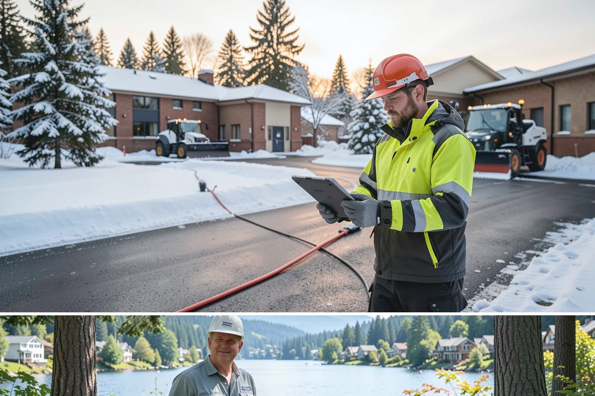 Wheelchair Access Clearing in Milton, King County, WA - Wheelchair access clearing must be maintained all season, with fast response whenever any part of the route becomes impassable.