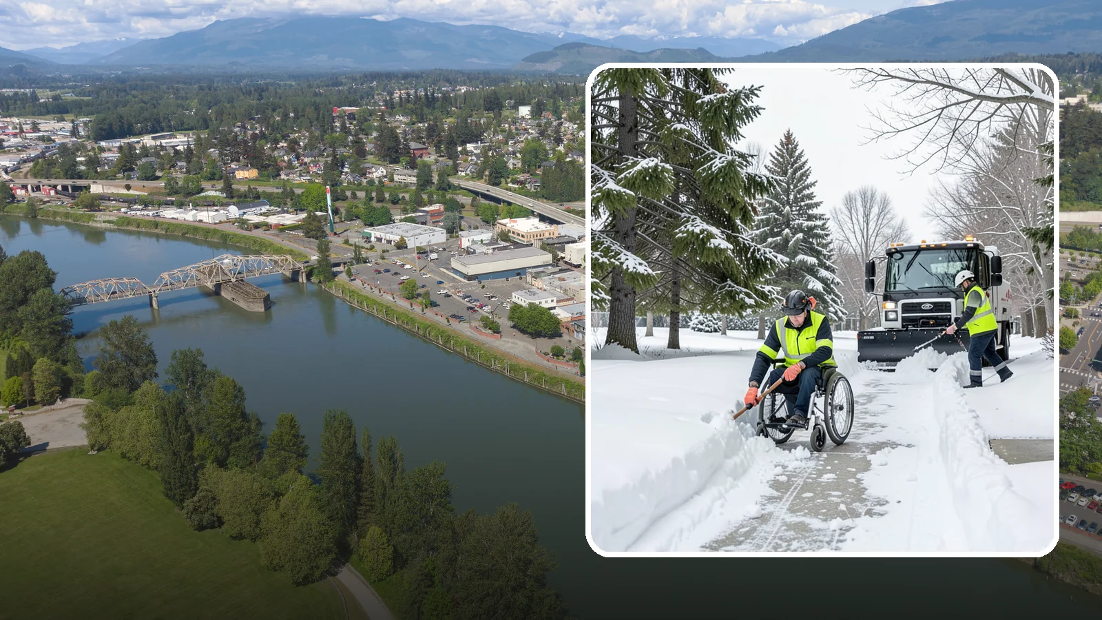 Wheelchair Access Clearing in Mount Vernon, Skagit County, WA - We clear the complete wheelchair-accessible route so mobility-device users can move safely across the property.