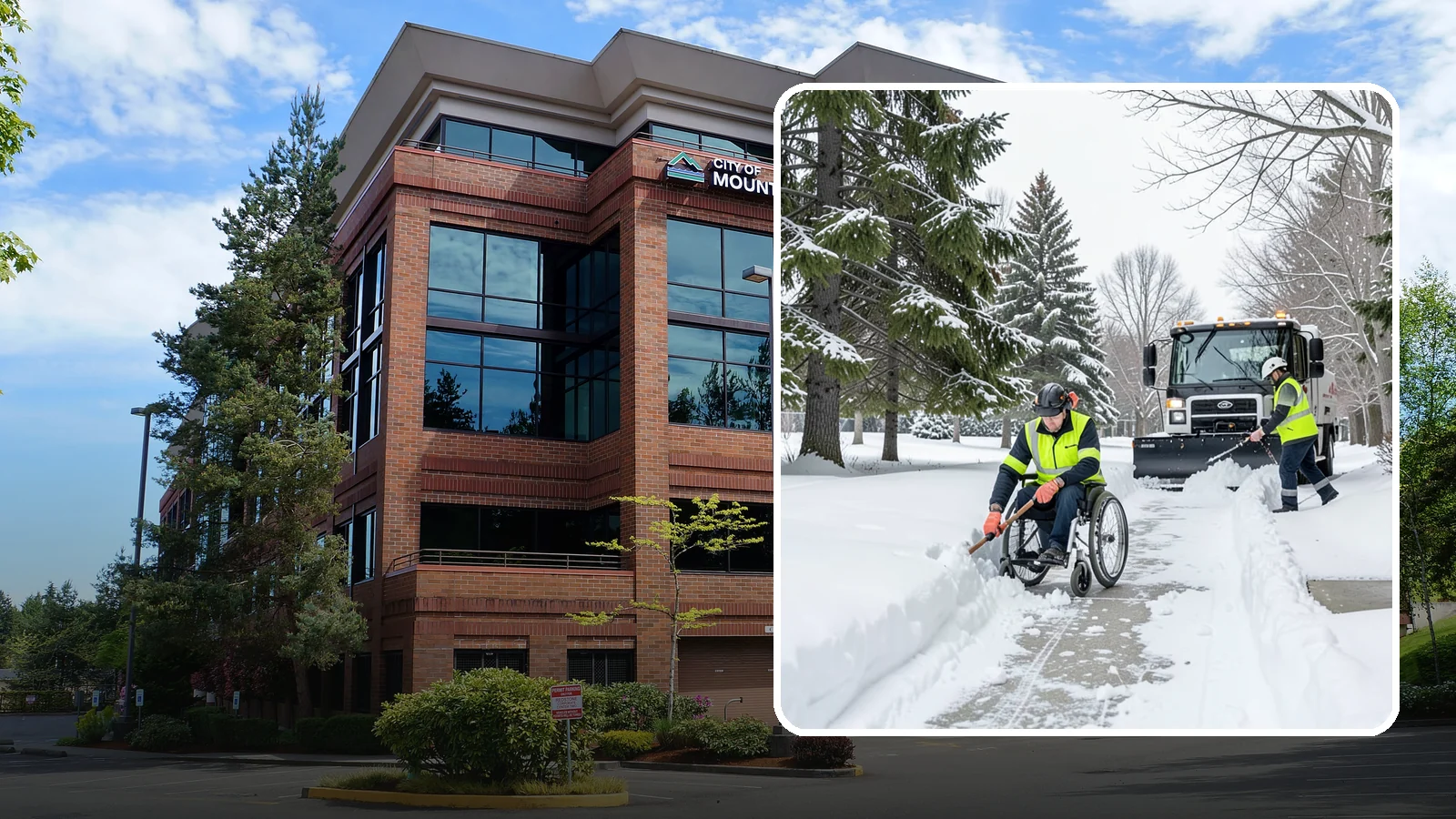 Wheelchair Access Clearing in Mountlake Terrace, Snohomish County, WA - We clear the complete wheelchair-accessible route so mobility-device users can move safely across the property.