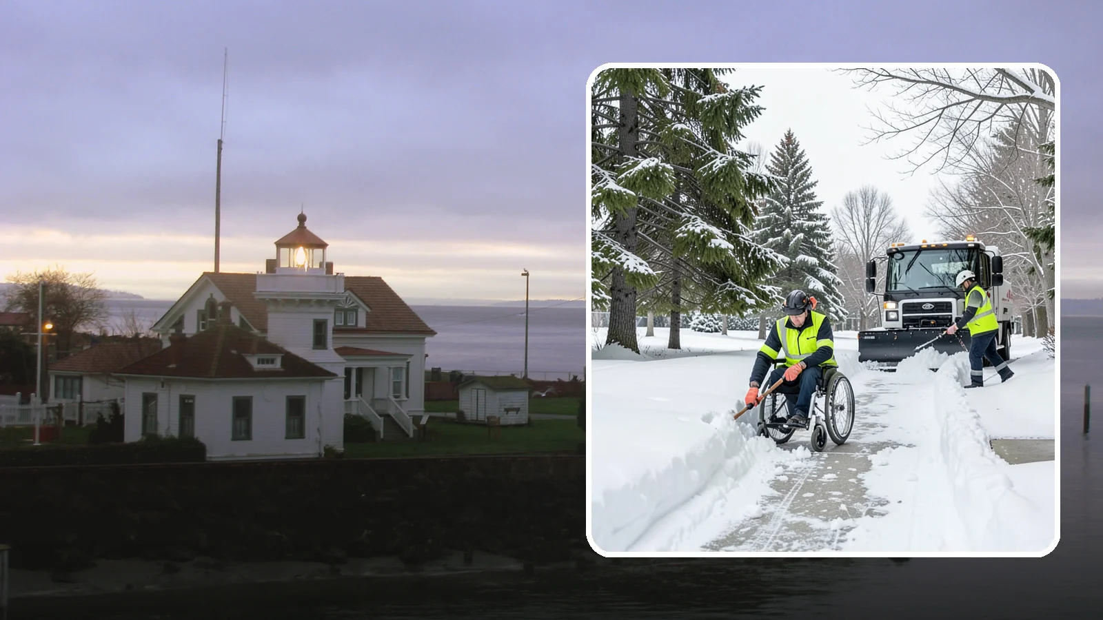Wheelchair Access Clearing in Mukilteo, Snohomish County, WA - We clear the complete wheelchair-accessible route so mobility-device users can move safely across the property.