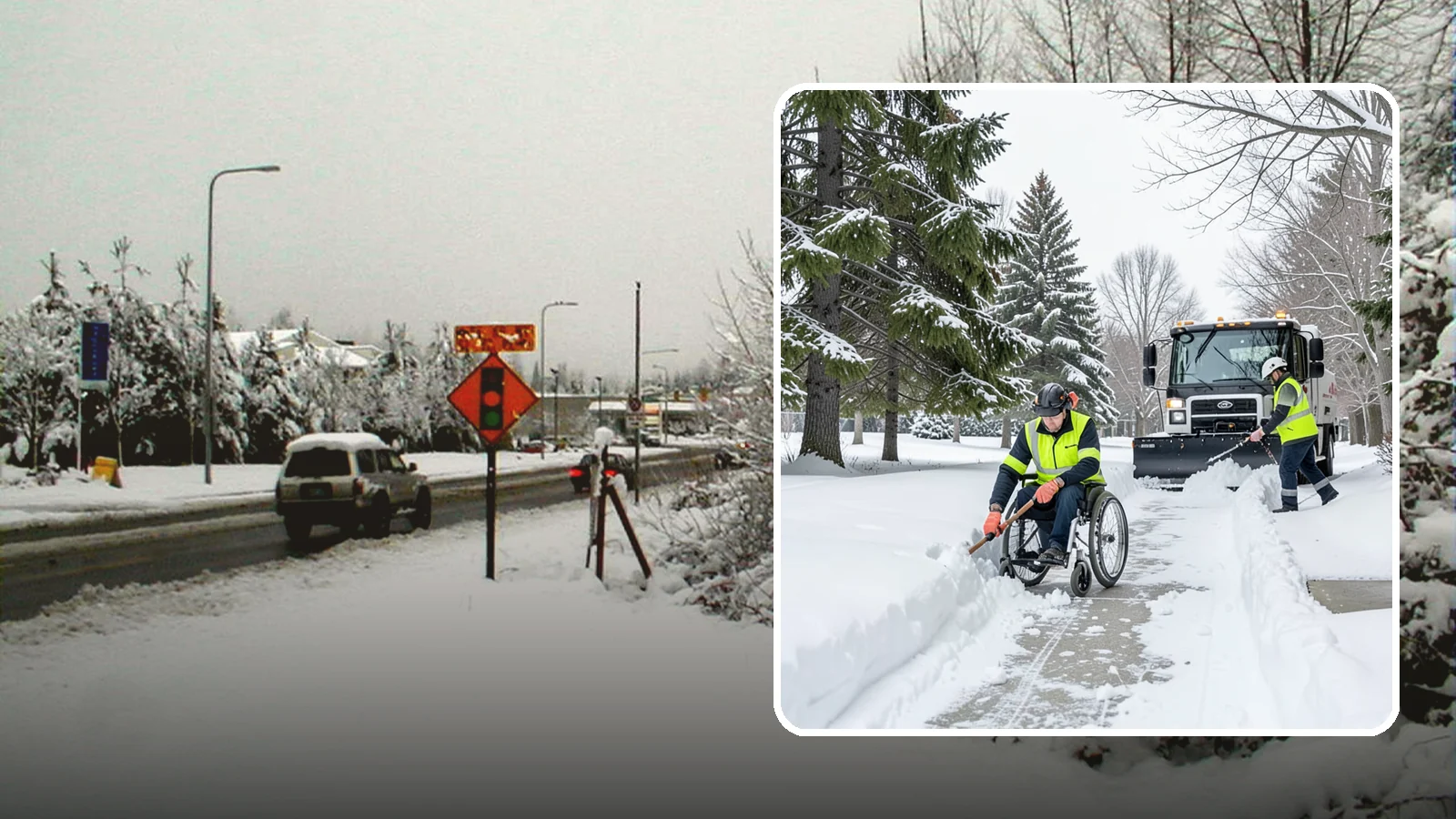 Wheelchair Access Clearing in Newcastle, King County, WA - We clear the complete wheelchair-accessible route so mobility-device users can move safely across the property.