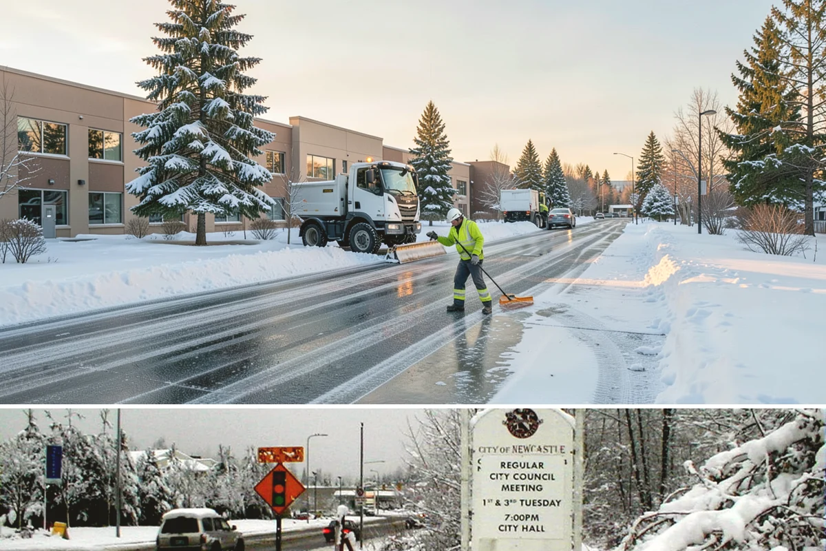 Wheelchair Access Clearing in Newcastle, King County, WA - Wheelchair access clearing must be maintained all season, with fast response whenever any part of the route becomes impassable.