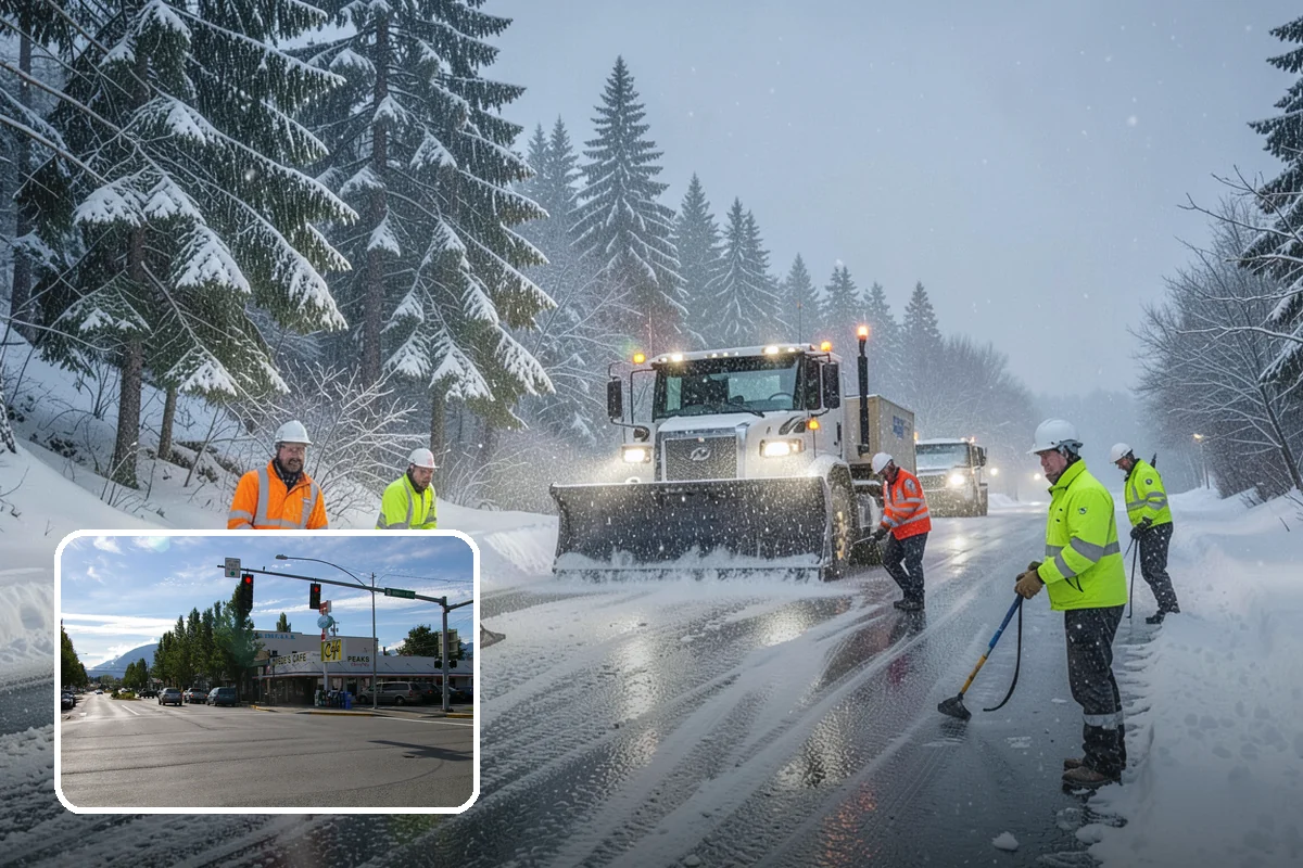Wheelchair Access Clearing in North Bend, King County, WA - Maintains a continuous, unbroken accessible route