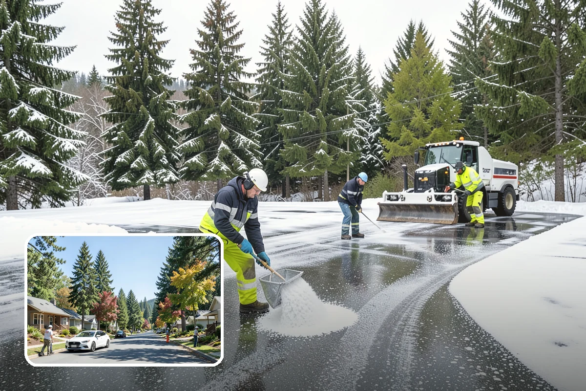 Wheelchair Access Clearing in Orting, Pierce County, WA - Maintains a continuous, unbroken accessible route