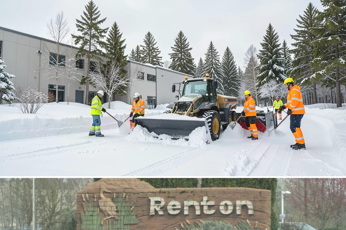 Wheelchair Access Clearing in Renton, King County, WA - Wheelchair access clearing must be maintained all season, with fast response whenever any part of the route becomes impassable.
