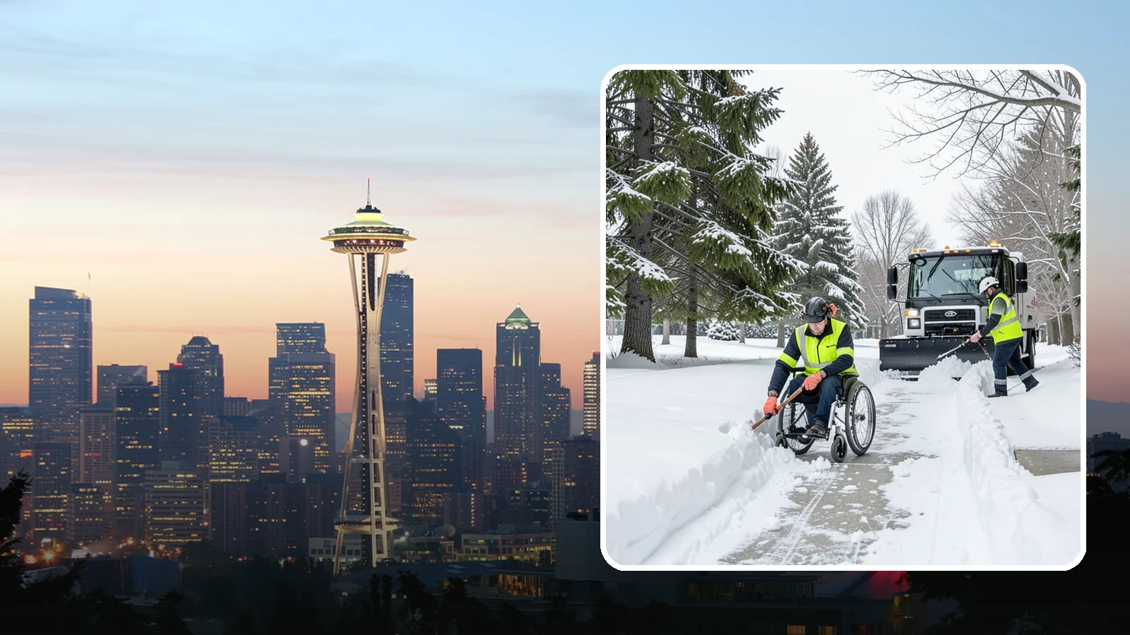 Wheelchair Access Clearing in Seattle, King County, WA - We clear the complete wheelchair-accessible route so mobility-device users can move safely across the property.