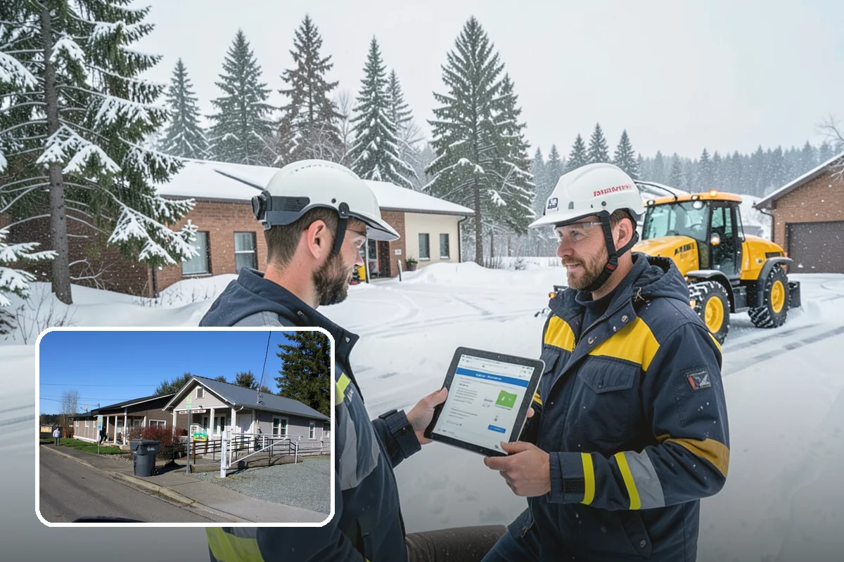 Wheelchair Access Clearing in South Prairie, Pierce County, WA - Maintains a continuous, unbroken accessible route