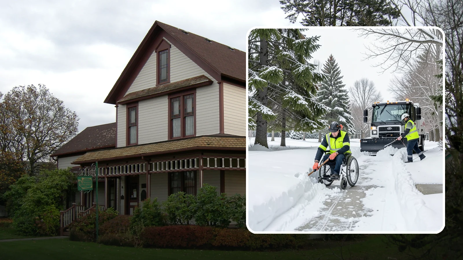 Wheelchair Access Clearing in Sumner, Pierce County, WA - We clear the complete wheelchair-accessible route so mobility-device users can move safely across the property.