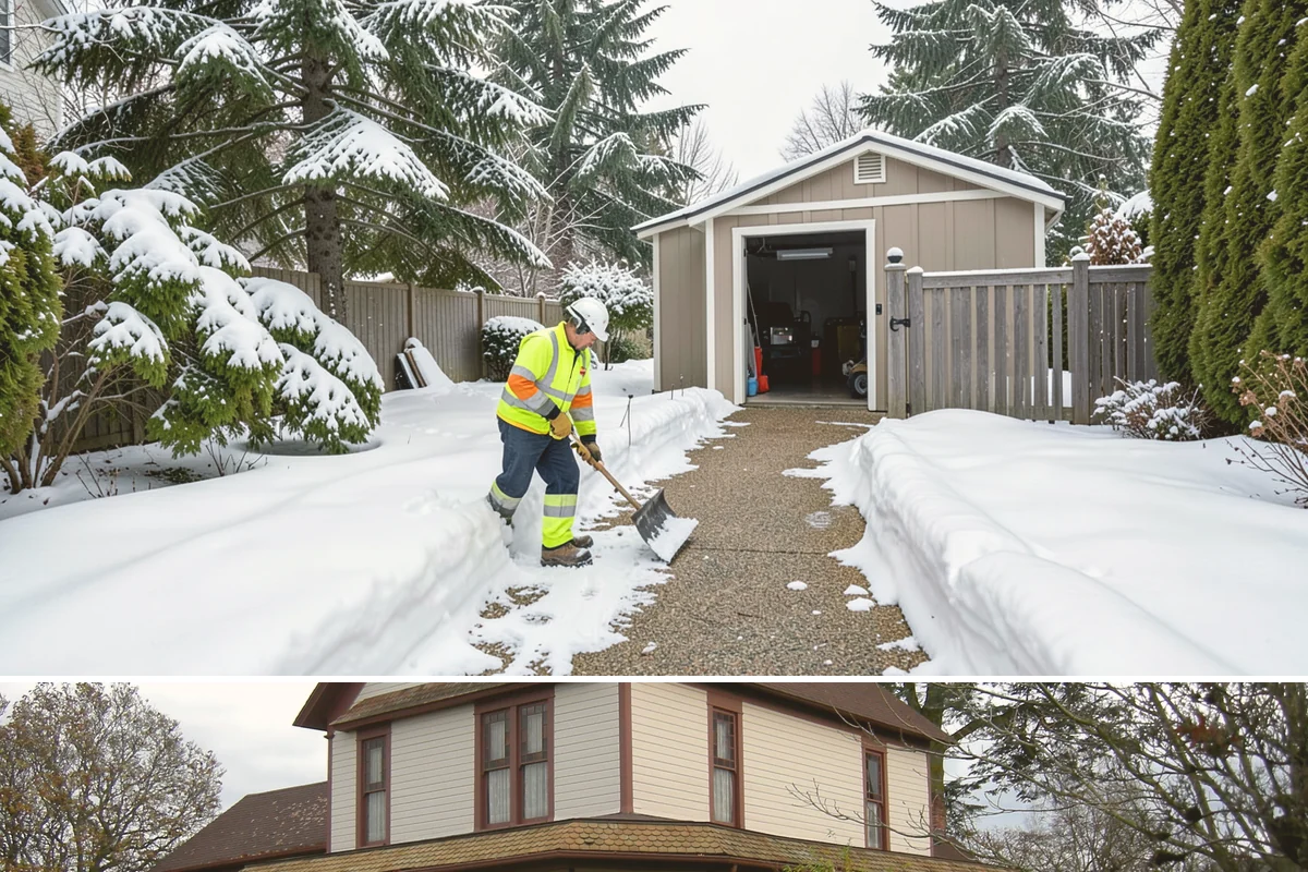 Wheelchair Access Clearing in Sumner, Pierce County, WA - Wheelchair access clearing must be maintained all season, with fast response whenever any part of the route becomes impassable.