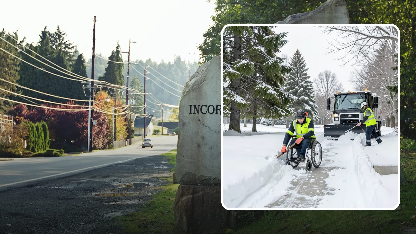 Wheelchair Access Clearing in Wilkeson, Pierce County, WA - We clear the complete wheelchair-accessible route so mobility-device users can move safely across the property.