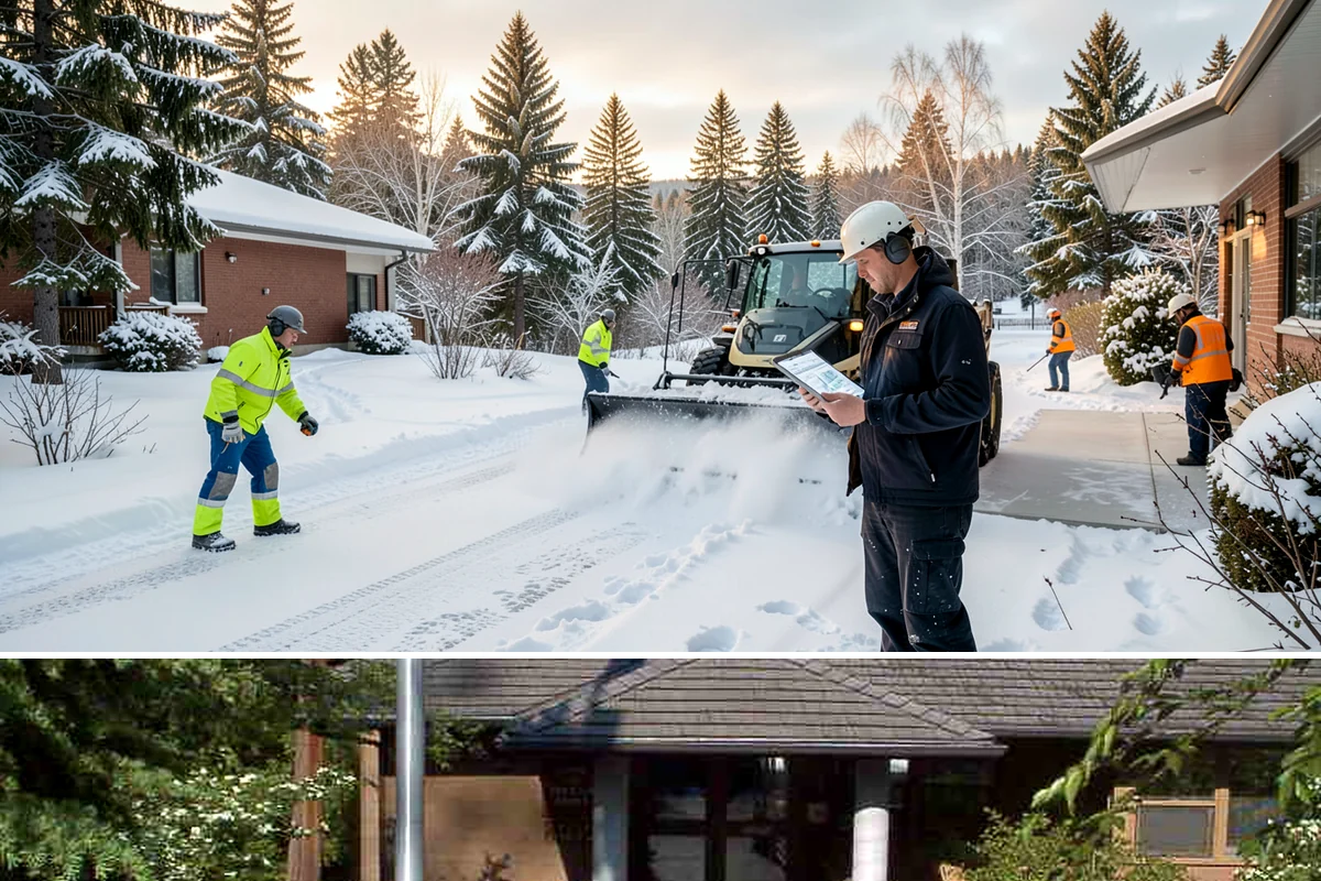 Wheelchair Access Clearing in Yarrow Point, King County, WA - Wheelchair access clearing must be maintained all season, with fast response whenever any part of the route becomes impassable.
