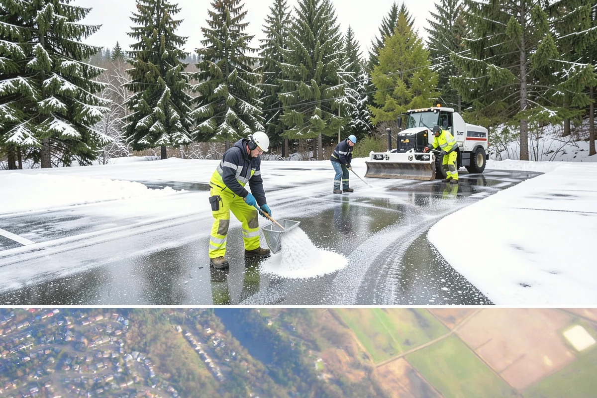 Wheelchair Ramp Snow Removal in Algona, King County, WA - Serviced first after each snowfall through the winter months when shaded ramps ice quickly.
